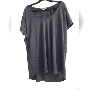 Vince Basics Black short sleeve top, L
